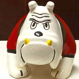 Ceramic Georgia Bulldog